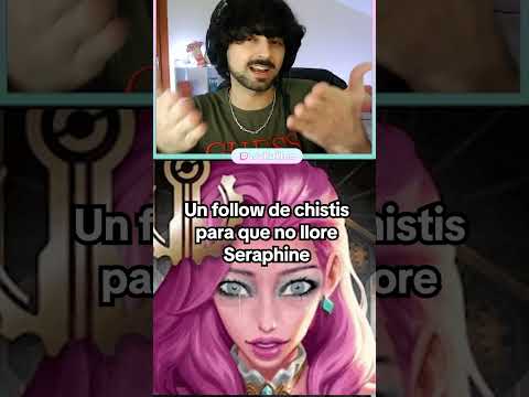 Reacción a la nueva skin de Seraphine canción de amor heartsong #lol #leagueoflegends #streamer