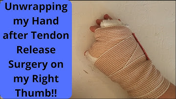 Off Comes the Wrapping - Second Hand Surgery! Graphic Advisory!!!