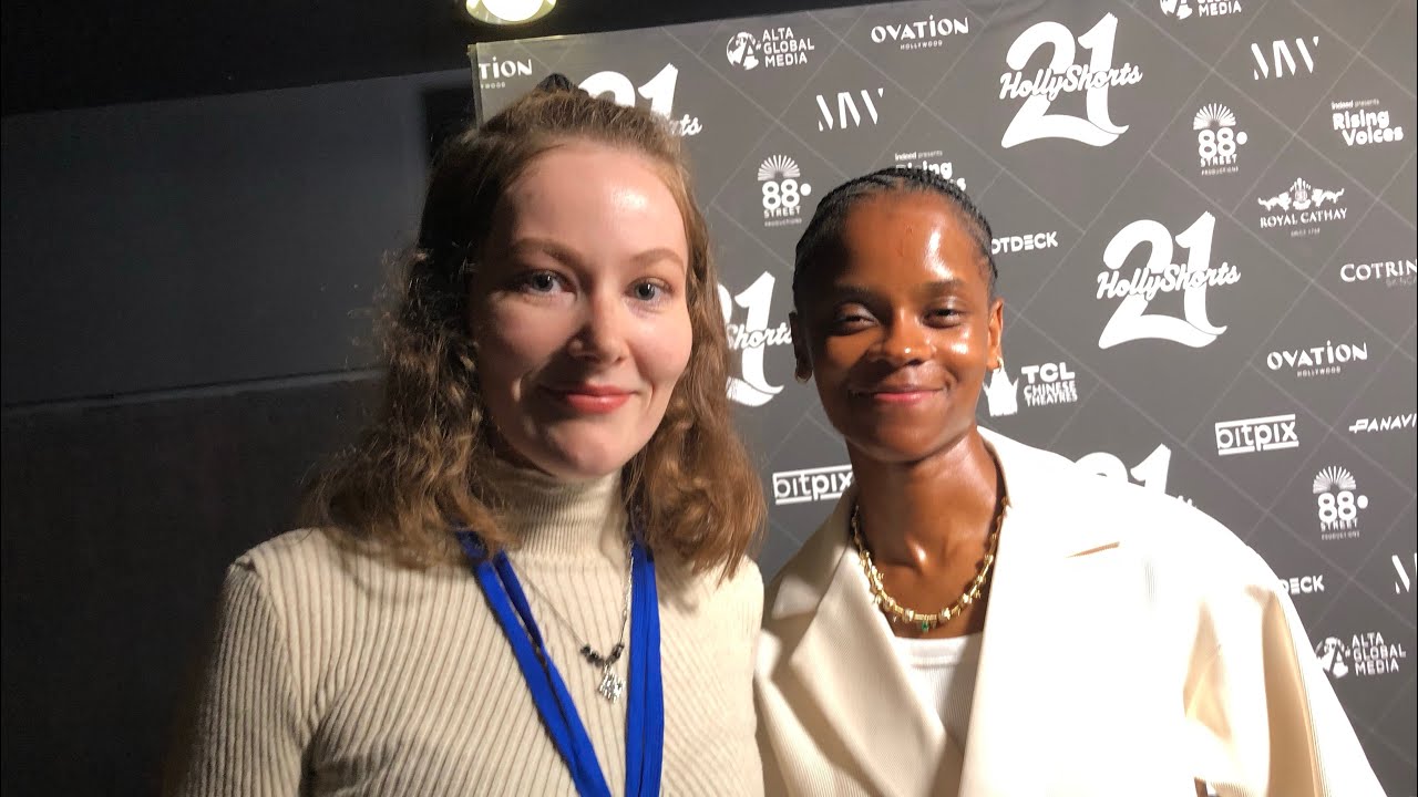 Letitia Wright discusses her directorial debut at HollyShorts 2025