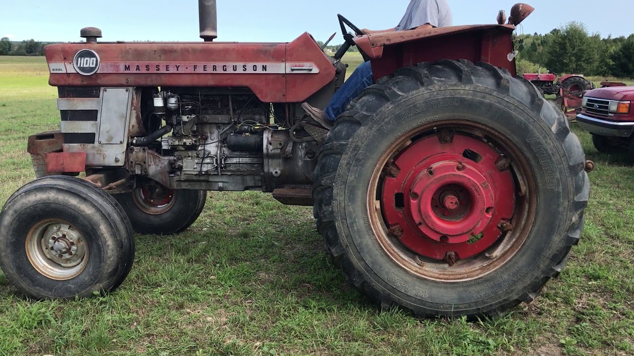 Massey Ferguson 1100 Open Station Tractor Youtube