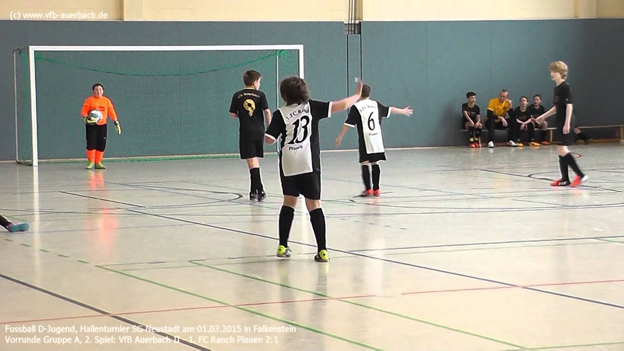 D-Jugend: VfB Auerbach II beim Hallenturnier der SG Neustadt - Vorrunde