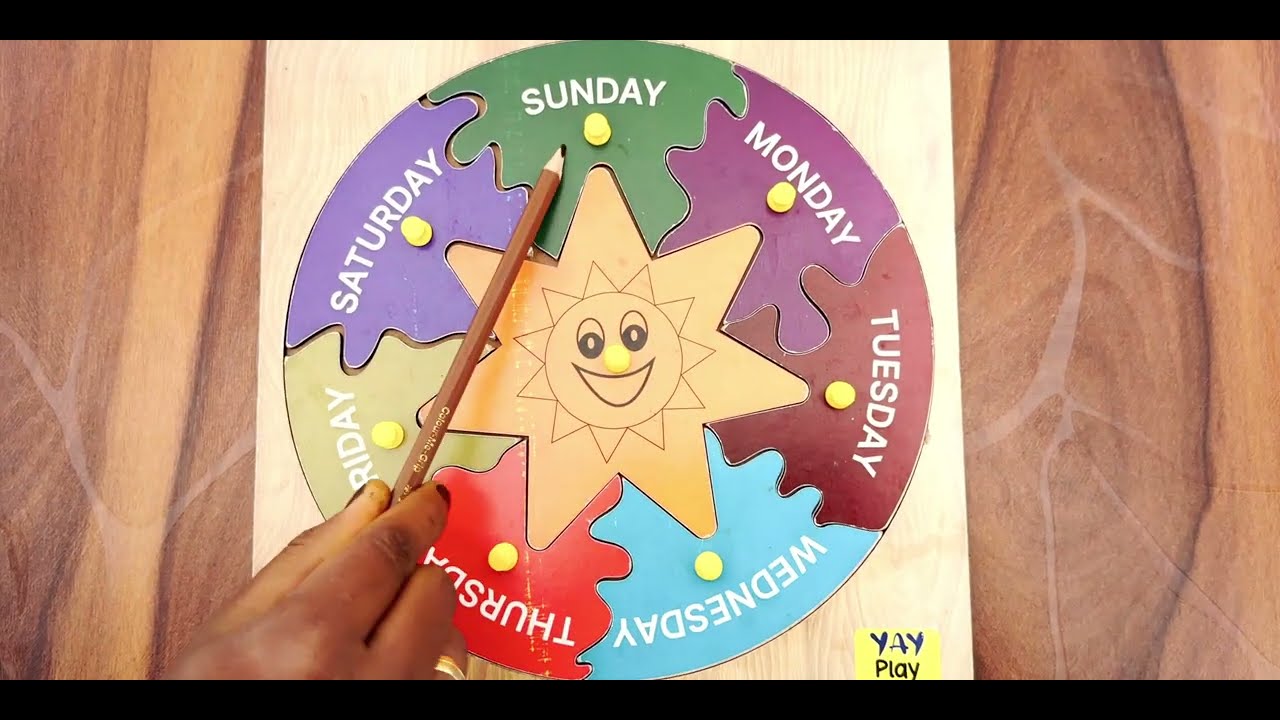 Days of the Week Learning Board | Fun Way for Kids to Learn