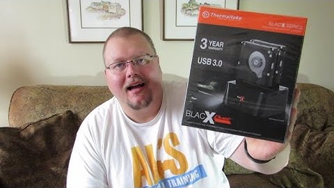 Thermaltake Black X Series Hard Drive Dock Review | Transfer Data From Old Computer to New