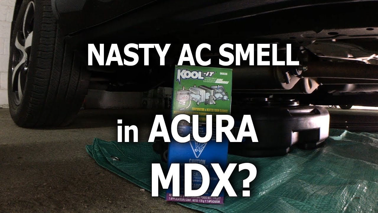 Cleaning evaporator core DIY 2008 Acura MDX YouTube