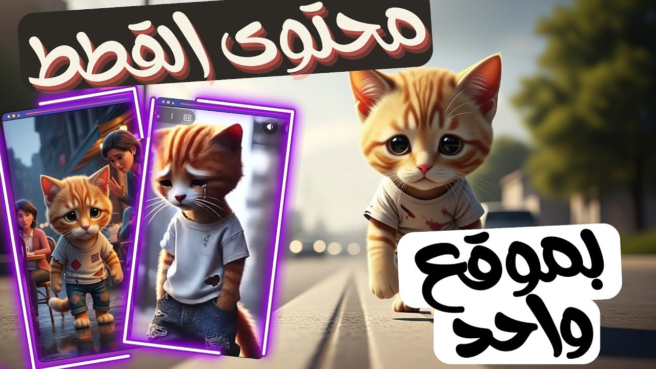 لقد قمت بإنشاء فيديو قطة \في دقائق باستخدام صيغة يوتيوب السرية الخاصة بي