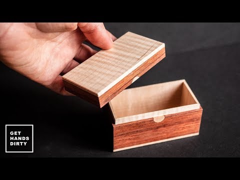 Small Wooden Box // Last Minute Gift