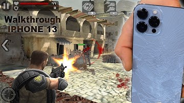 FRONTLINE COMANDO King Of Headshot walkthrough IPHONE 13 PRO