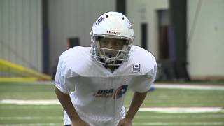 Football Resources | Offensive Line and Tight Ends | 4 Point Stance | USA Football