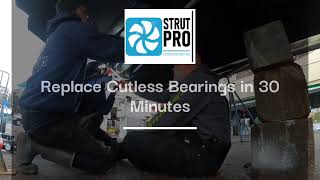 Strut Pro 10 Ton Cutless Bearing Replacement Tool in Action