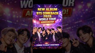 BTS Comeback 2026 – New Album & Global Tour!😱