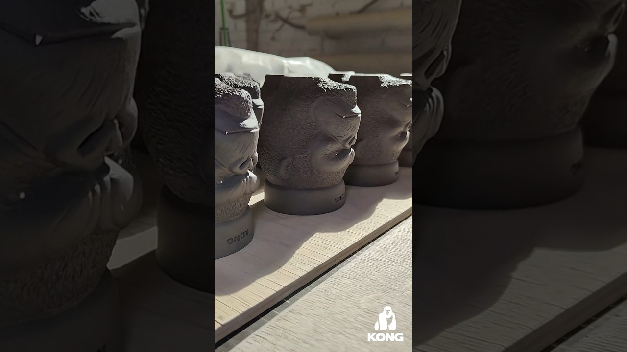 Производство чаш KONG 😱🤌🏽 