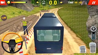 Offroad Bus Transport Simulator - Passangers Transport - Android Gameplay  Walkthrough part 1 screenshot 1