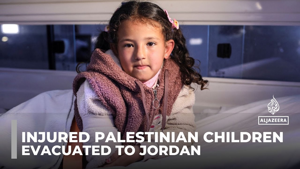عمليات إجلاء طبي: نقل 29 طفلاً فلسطينياً مصاباً إلى الأردن