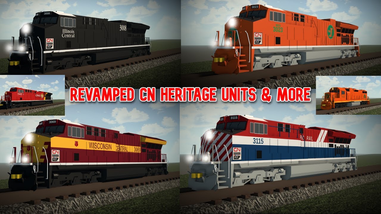 Revamped CN Heritage Units - SL Update
