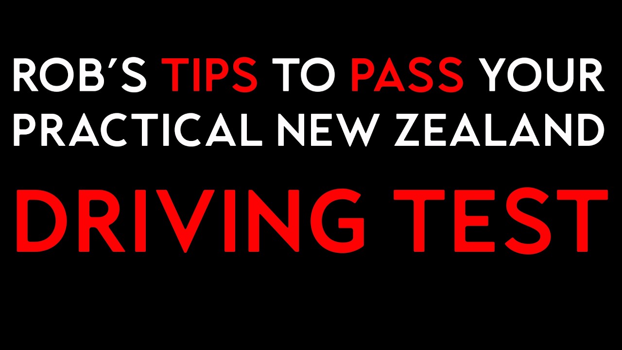 Tips to pass your New Zealand Driving Test - YouTube