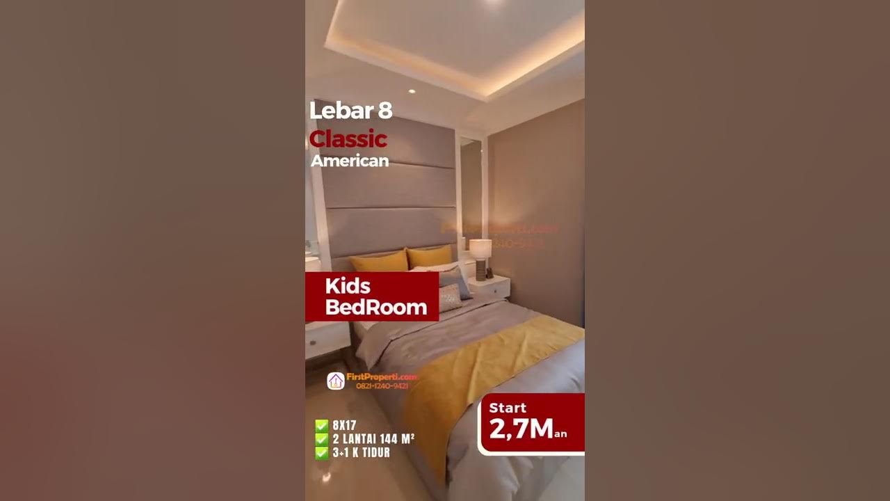 Rumah di Gading Serpong 8x17 mulai 2,7M an