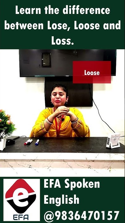 Difference Between Lose loose loss Spoken English Class Spoken English difference-between-lose-loose-loss-spoken-english-class-spoken-english