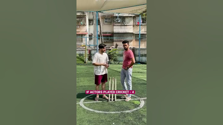 If Actors Played Cricket - Part 4