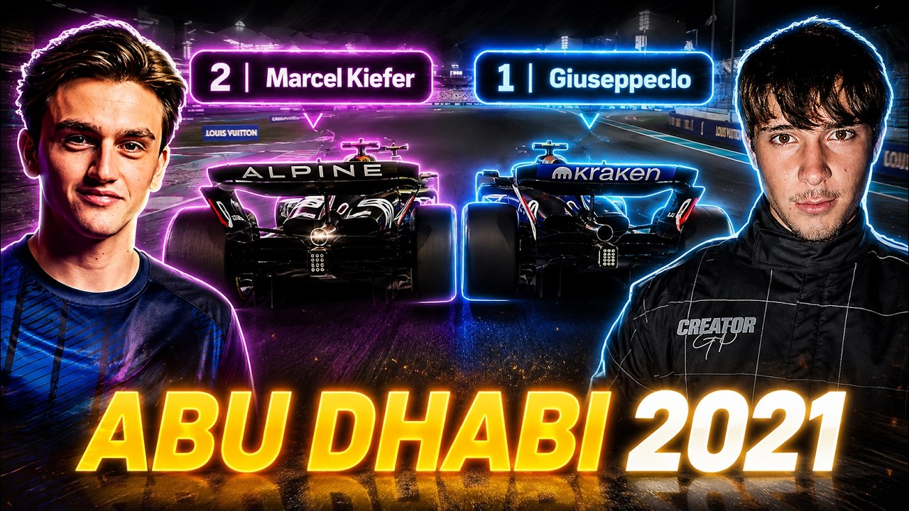 LETZTE RUNDE FIGHT WIE ABU DHABI 2021! 🏆💥 (Giuseppe vs. Marcel Kiefer im Creator GP)