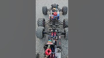 Traxxas T-maxx and Revo with new dynamite .19
