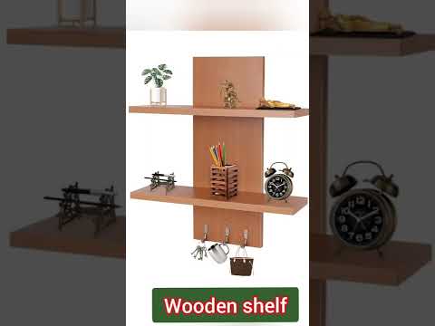 Wooden Wall Shelf | Wall Rack | Home Decoration Shelves | Wall Display Rack for Living Room, decor.