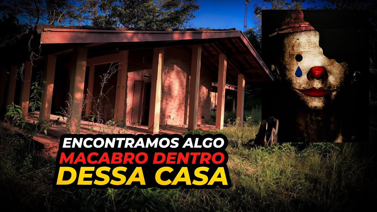 FICAMOS ASSUSTADOS DEPOIS QUE VIMOS ALGO BIZARRO NESSA CASA ABANDONADA!