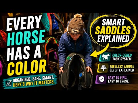 Why I Switched to Color-Coded Horse Tack; + Our Treeless Saddle Setup Explained