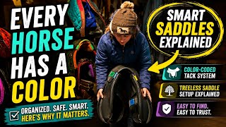 Why I Switched to Color-Coded Horse Tack; + Our Treeless Saddle Setup Explained