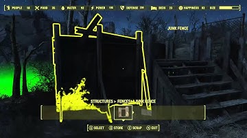 Fallout 4 - Junk fence glitch