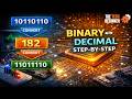 Lecture 1.1 – Binary to Decimal & Decimal to Binary Conversion (Step-by-Step)