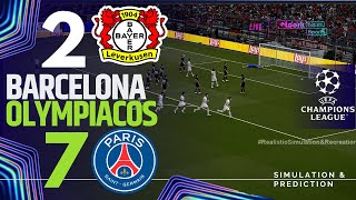 🔴 EN DIRECT BAYER LEVERKUSEN - PSG \/ LIGUE DES CHAMPIONS 2025-2026 🏆 Live Match Simulation