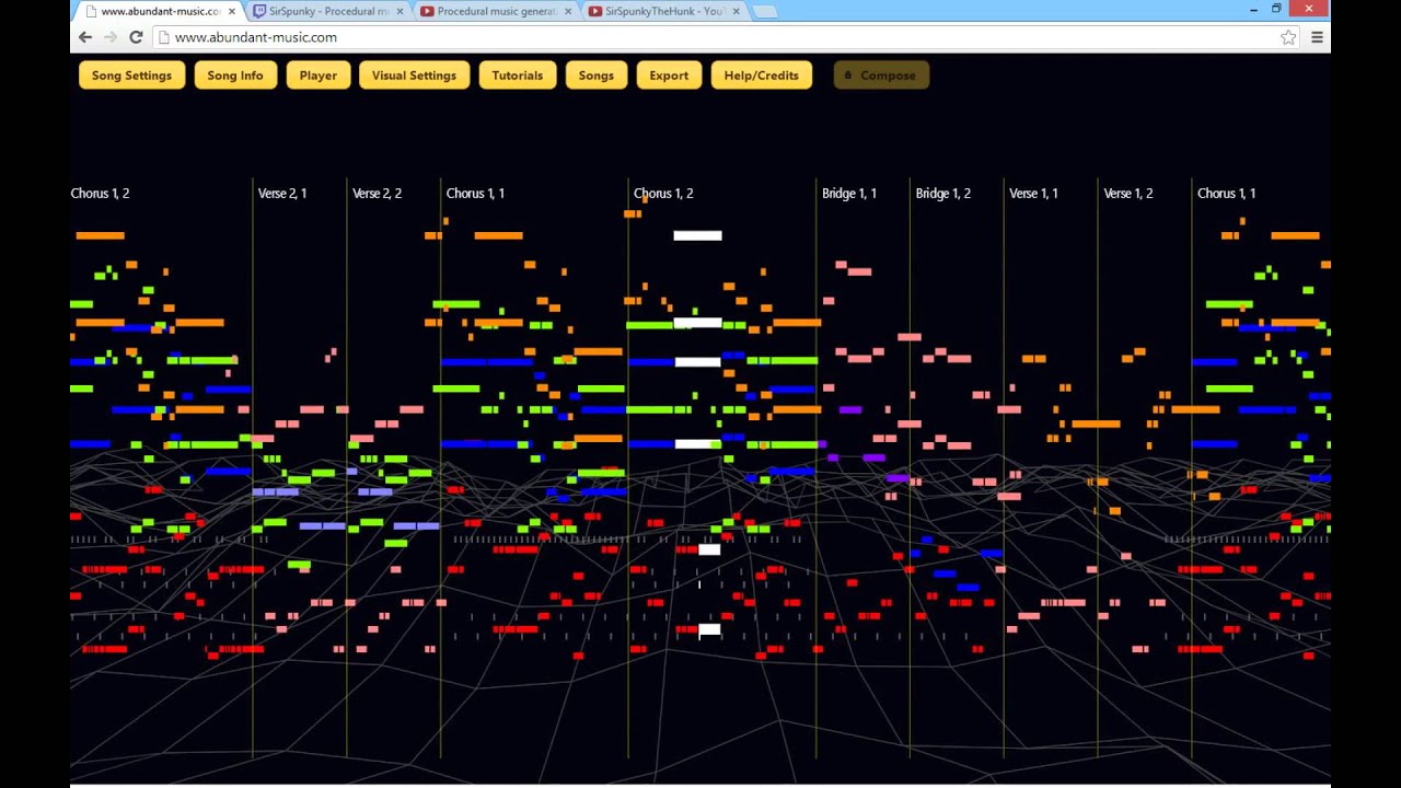 Procedural music generation 9 - YouTube