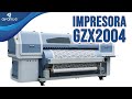 Estampado textil a nivel industrial: Impresora Starfire GZX2004 y Calandra Sublimarts GS170