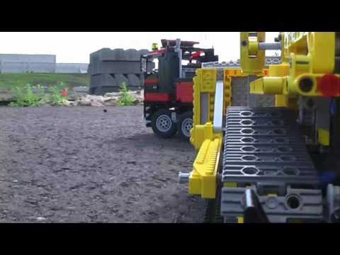 Technic Lego Truck with Lowloader