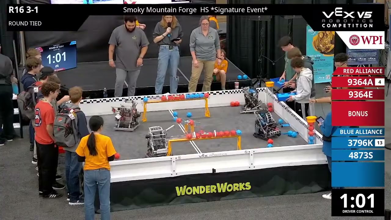 Smoky Mountain Forge : Cades Cove - R16 #3-1 - 9364A & 9364E vs 3796K & 4873S - Auton + Driver