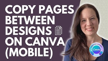 How to Copy Pages Between Your Canva Designs on Canva