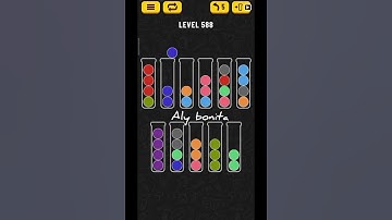 ball sort puzzle level 588