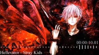 [NIGHTCORE] Hellevator - Stray Kids