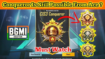 😱 Conqueror Is Still Possible From Ace ? - iPhoneXR,11,11Pro,11ProMax,12,12PRO,13,13Pro,13ProMax