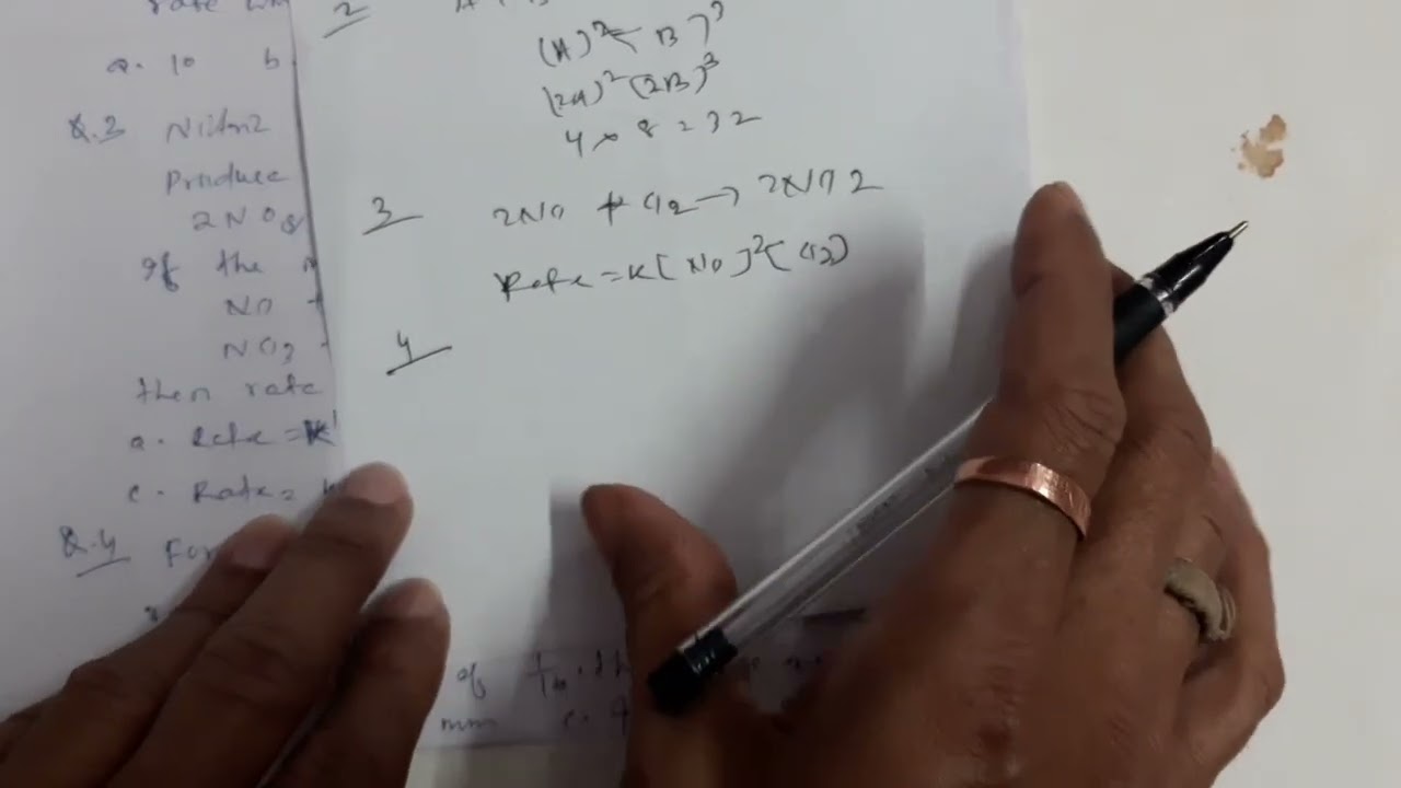 Solved MCQ on Chemical Kinetics