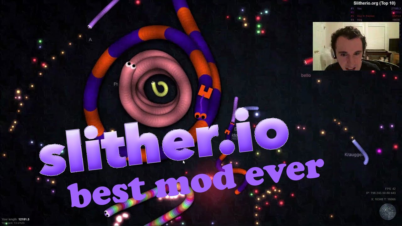 The BEST Slither.io Mod