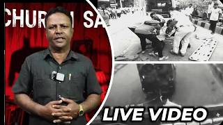 Station Road Par Sadak Hadse Me Student Ki Maut Live Footage Raichur Ki Sansani