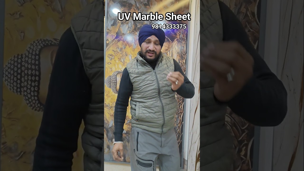 Latest UV Marble Sheet Design || अपने घर ऑफिस की दीवारों को दे न्यू लुक || Interior  Master