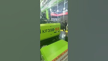 Powerjet high speed machine with in mold labeling system in the fair.