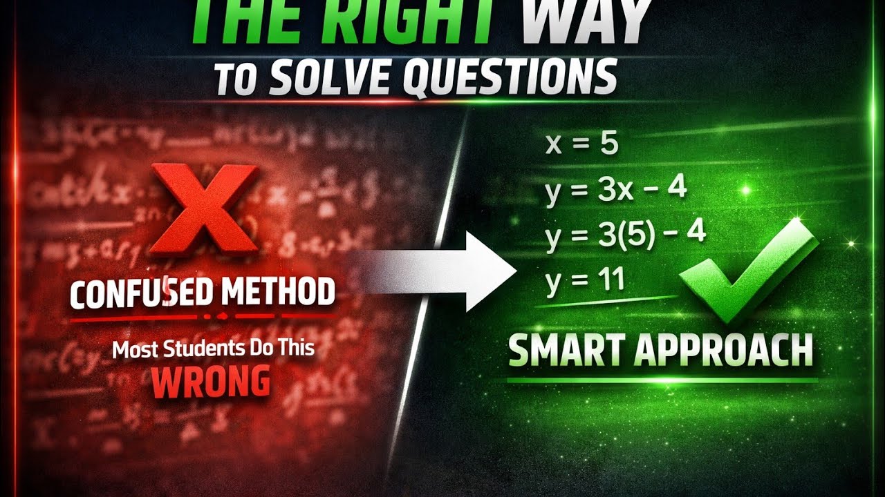 Board Exams 2026 🚀 | Smart Problem Solving Trick - YouTube