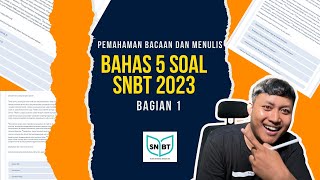 Bahas 5 Soal Asli Pbm Snbt 2023 Bagian 1