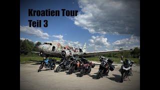 Kroatien Motorradtour Teil 3 von 3 - Zeljava Air Base - Rijeka - Slowenien
