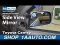 How to Replace Mirror 1997-2001 Toyota Camry