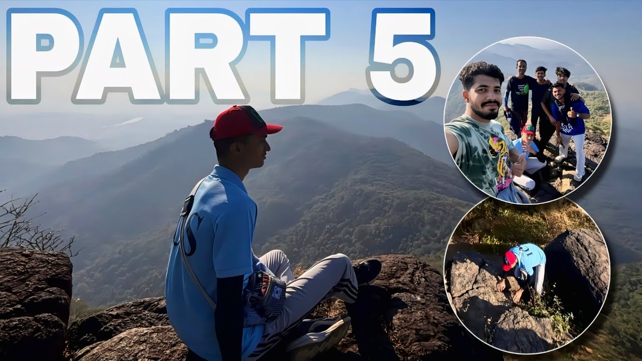 Picnic with Friends 😄 | Sabse Unche Pahad Par Trekking! 🏔️ | Part 5