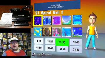 Zone Interactive 3D Gaming Console part 3: Arcade Games #21-30 brief game play